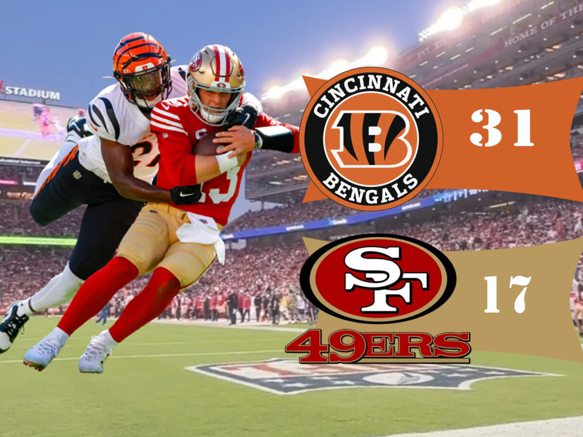 49ers lose to Bengals