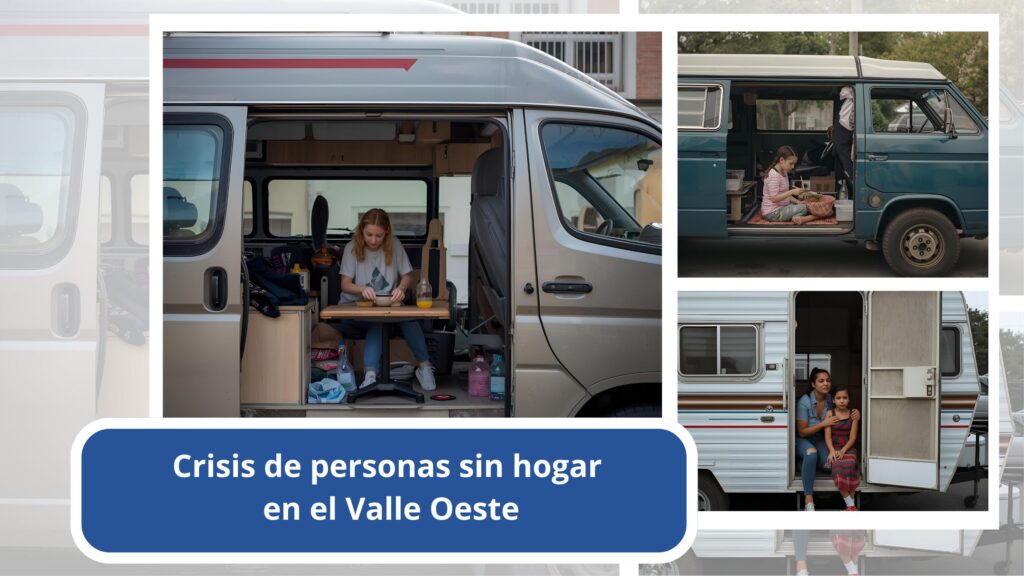  Familias y niños encabezan la crisis de personas sin hogar en el West Valley
