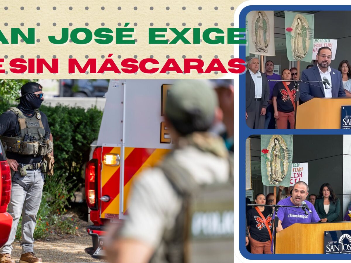 San José exige ICE sin máscaras