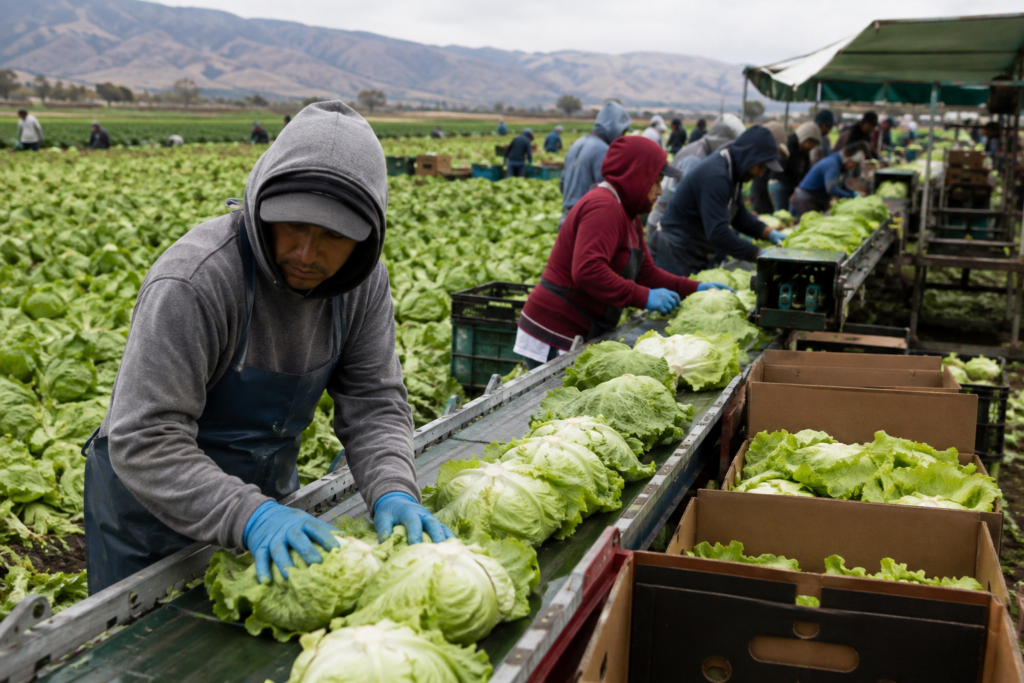 Alerta por lechuga: California no tiene brote de cyclosporiasis