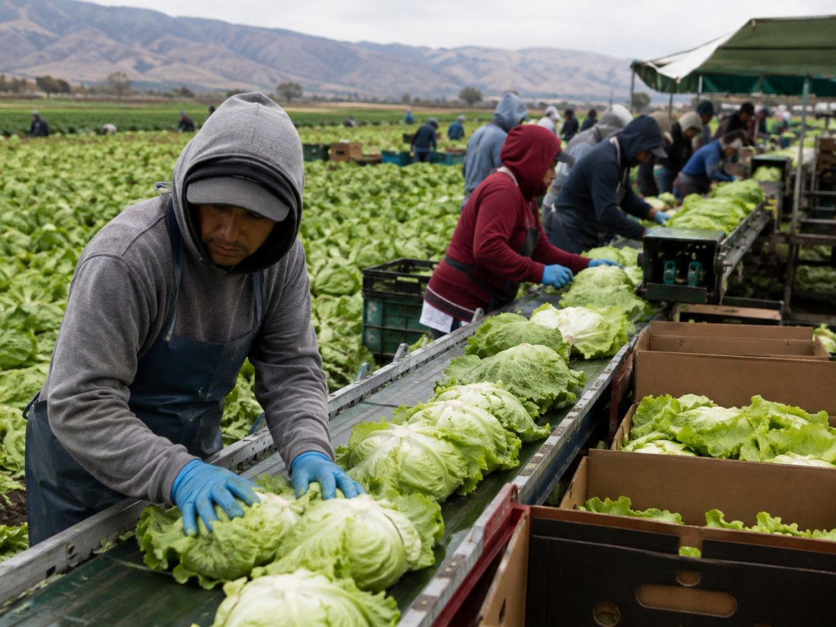 Alerta por lechuga: California no tiene brote de cyclosporiasis